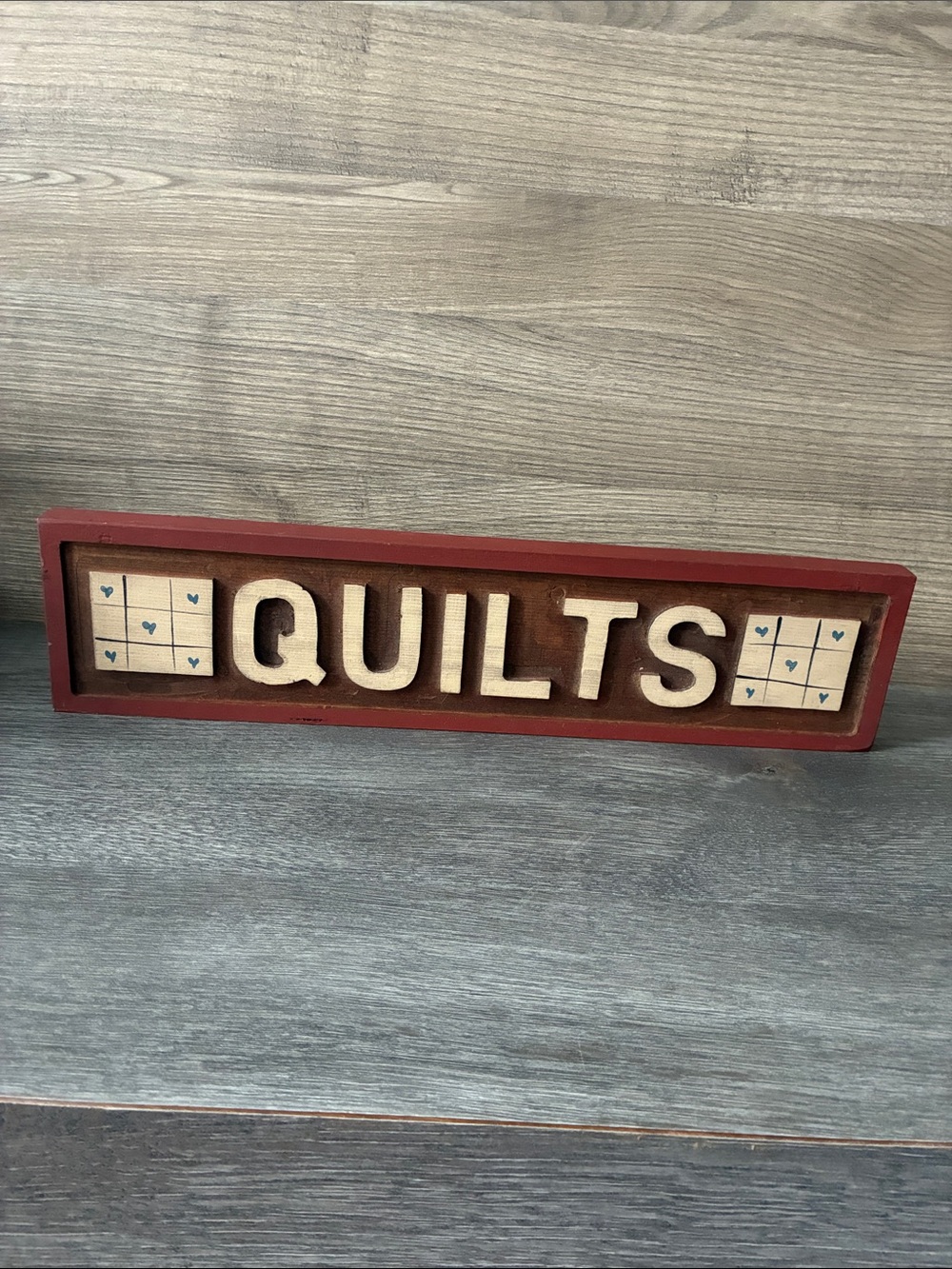 Wooden Grandmacore Quilts Sign Sewing Room, collector Decor
